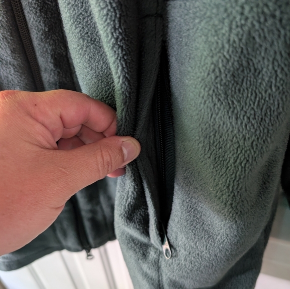 Columbia Green Fleece Jacket XXL - Picture 5 of 6